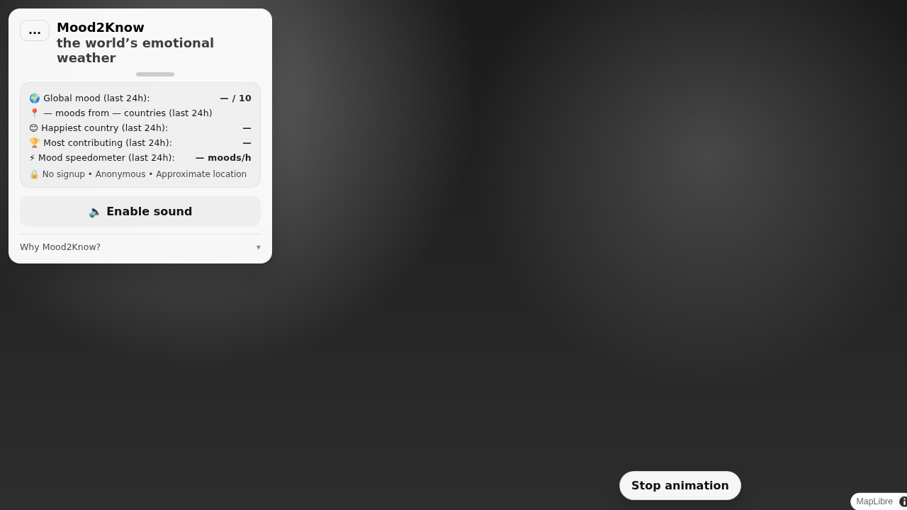 Screenshot of mood2know.com